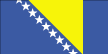 Bosnien und Herzegowina Flagge
