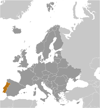 Portugal Lage Europa