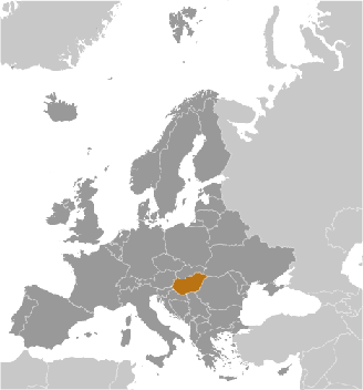 Ungarn Lage Europa