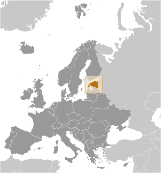 Estland Lage Europa