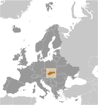 Slowakei Lage Europa