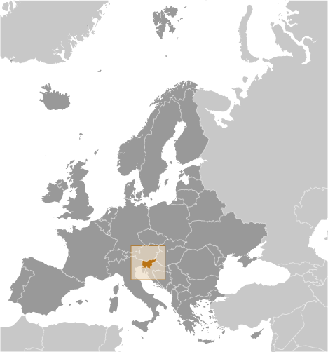 Slowenien Lage Europa