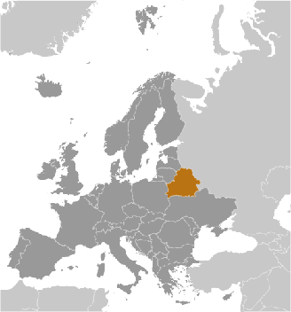 Weissrussland Lage Europa