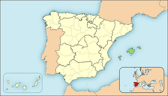 Balearen Landkarte