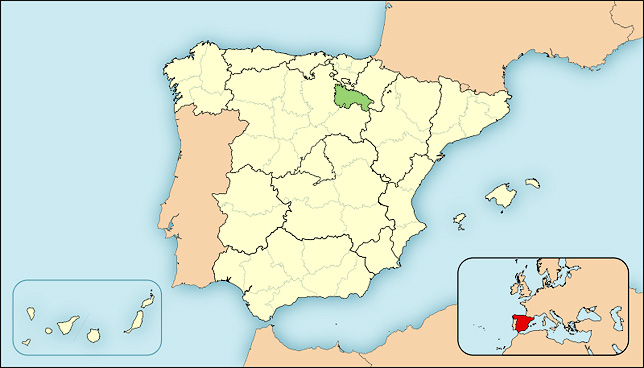 La Rioja Landkarte